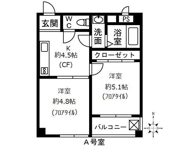 吉川屋ビルの間取り