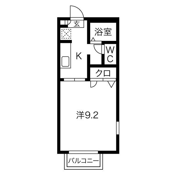 【シェモア京町の間取り】