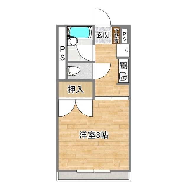 エクセレント新南部の間取り