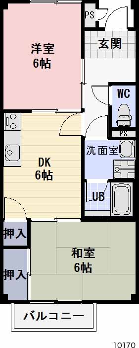 Ｓｕｒｐｌｕｓ　Ｔｗｏ　シーファンの間取り