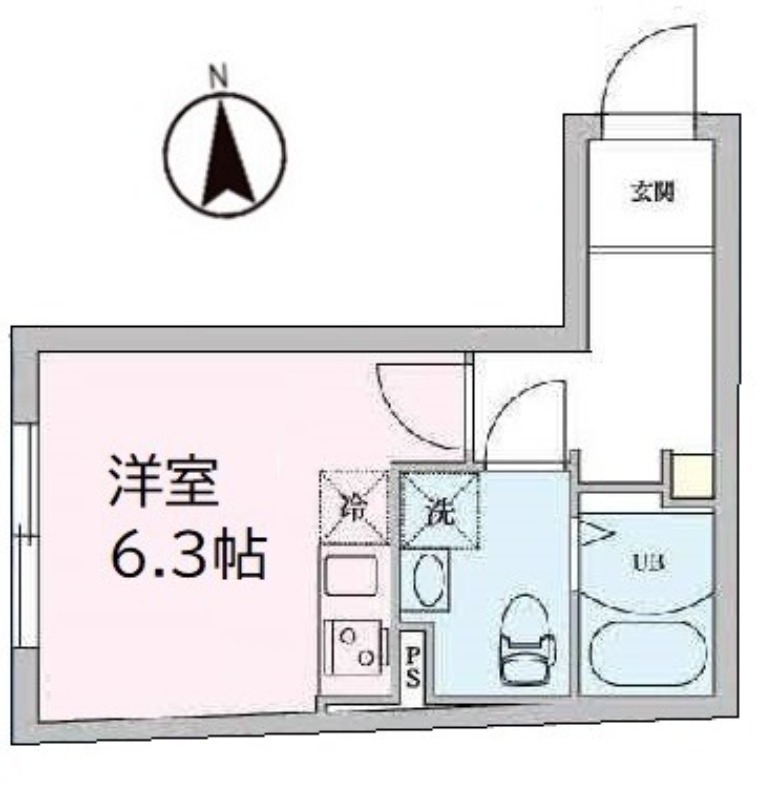 ALBA志茂の間取り