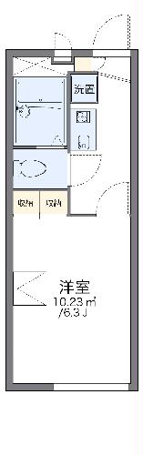 レオパレス奥羽大学の間取り