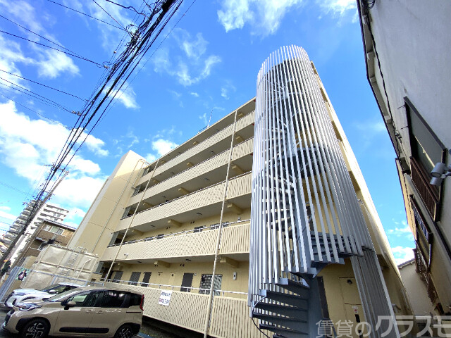 大阪市淀川区新北野のマンションの建物外観