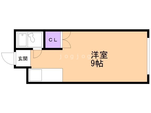 北広島市中央のマンションの間取り