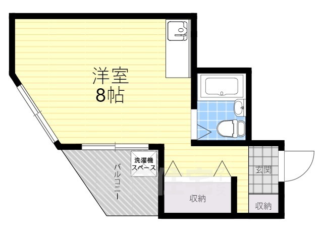 ラッキーハイツの間取り