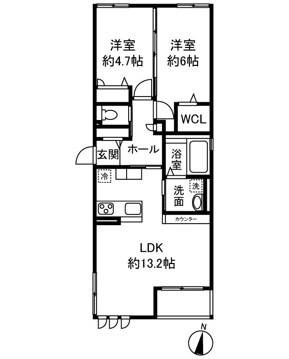 アーベントレーテの間取り