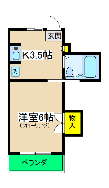 クレセントホームの間取り