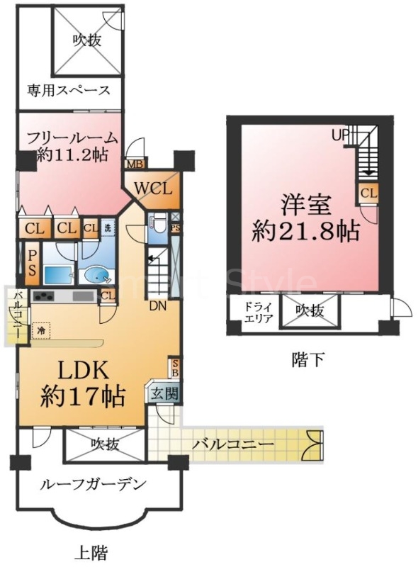 ワコーレ塩屋シーサイドヒルズの間取り