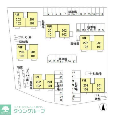 【羽生市大字藤井上組のアパートのその他】