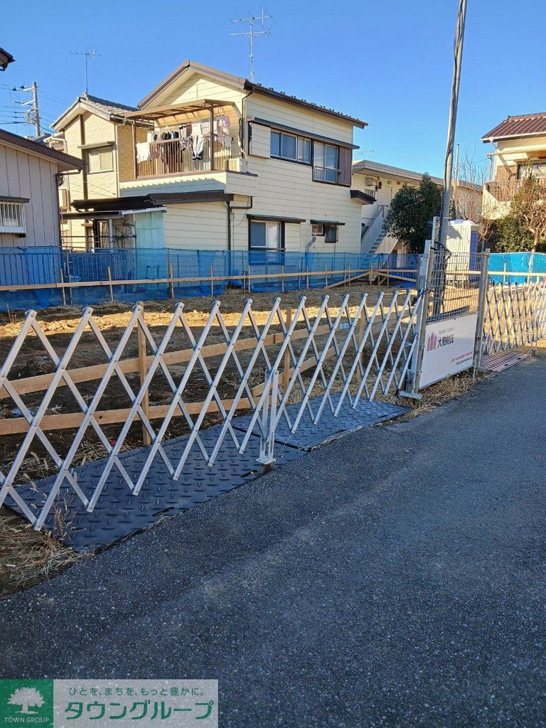 【鎌ケ谷市東道野辺のアパートの建物外観】