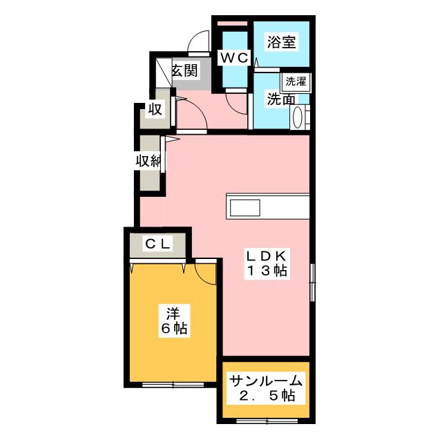 カーサ・ルシードの間取り