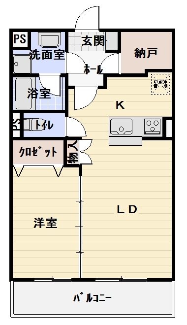 メテオールの間取り