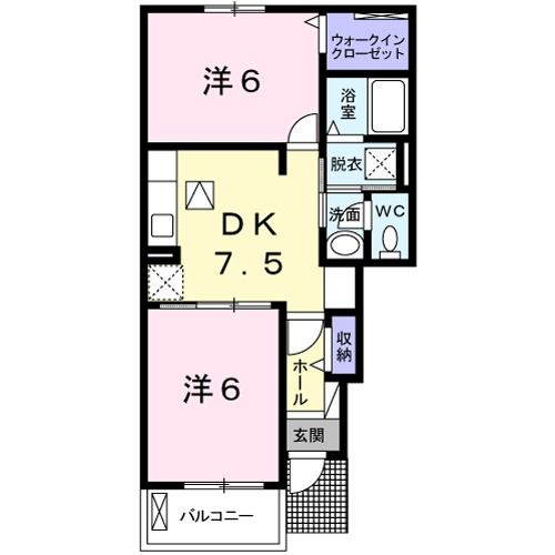 カレント　IIの間取り