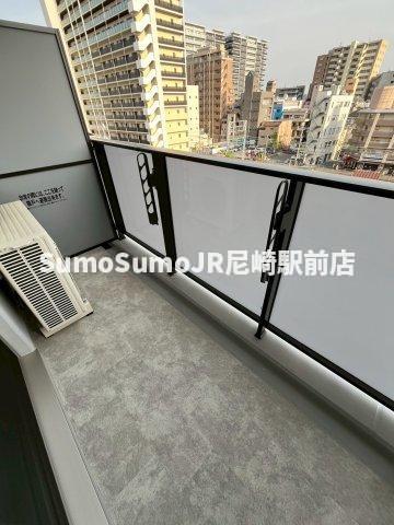 バルコニー　落ち着いた時間を過ごせるバルコニーです