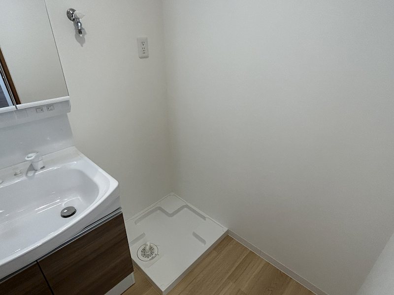 その他設備　洗濯機は室内に置けます