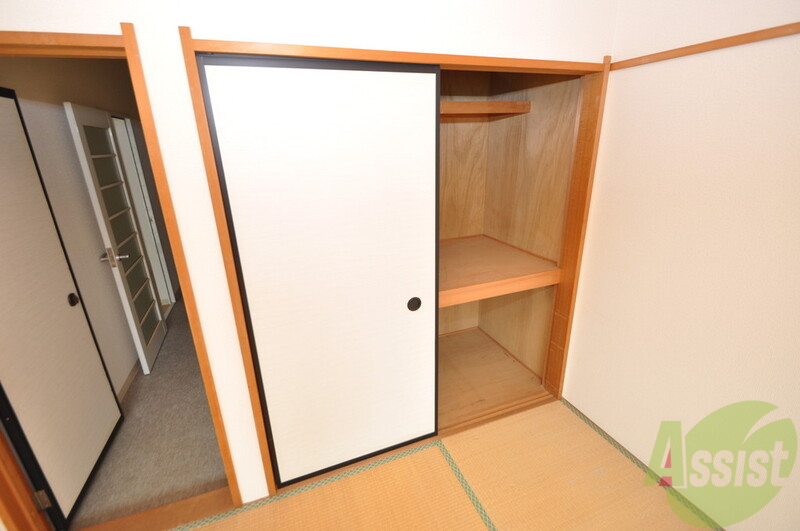 収納　もちろん収納スペースも確保。お部屋がスッキリ片付きますね。