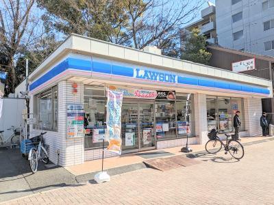 コンビニ　ローソン中村水主町店（コンビニ）まで445m