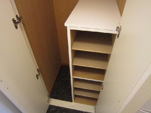 収納　広々シューズボックス