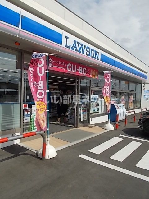 コンビニ　ローソン千歳北栄2丁目店（コンビニ）まで77m