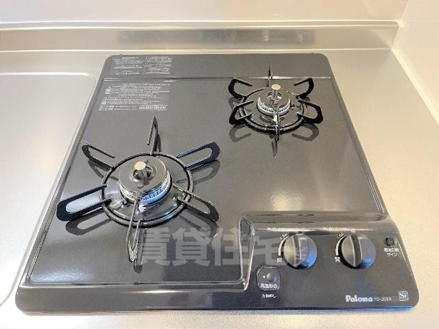 キッチン　2口コンロ付き（イメージ）