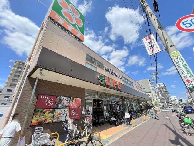 スーパー　ライフ玉造店（スーパー）まで462m