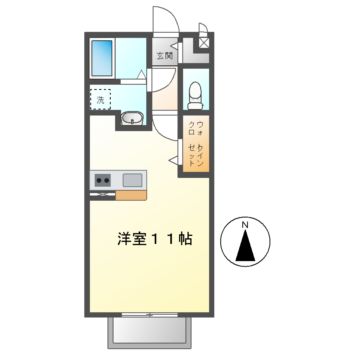 ソレイユ1_間取り_0