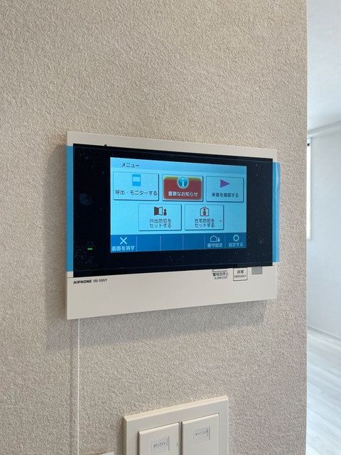 セキュリティ　☆安心のTVモニタ付きインターホン☆