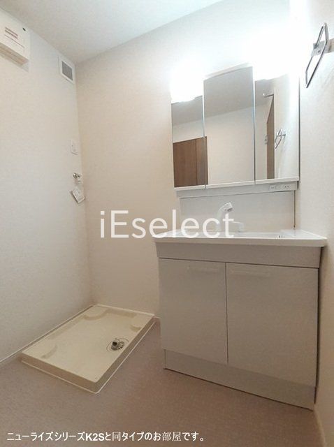 洗面設備　同タイプのイメージ写真です