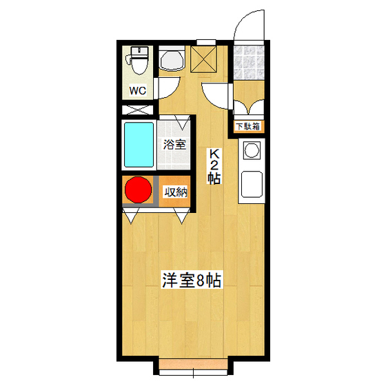 サンプレイスIIIの間取り