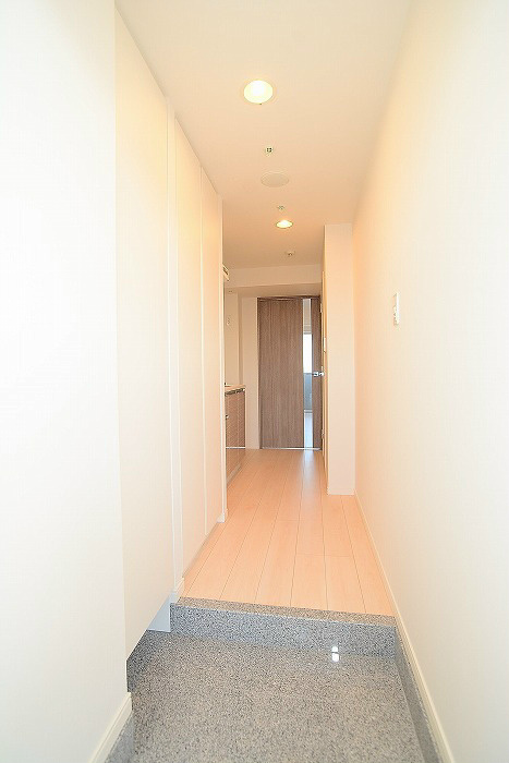 玄関　明るい玄関です。