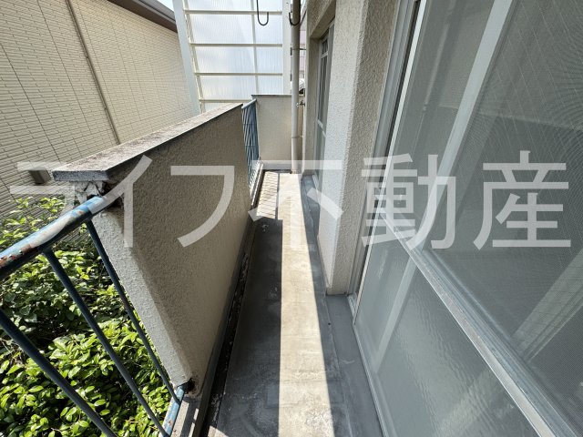 バルコニー　バルコニーがあります