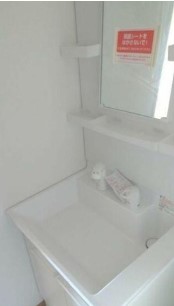 洗面設備　同施工参考写真となります