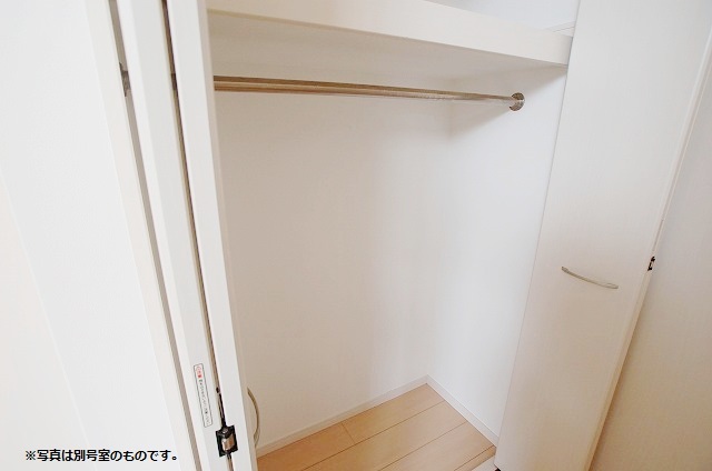 収納　たっぷりとした収納スペースです