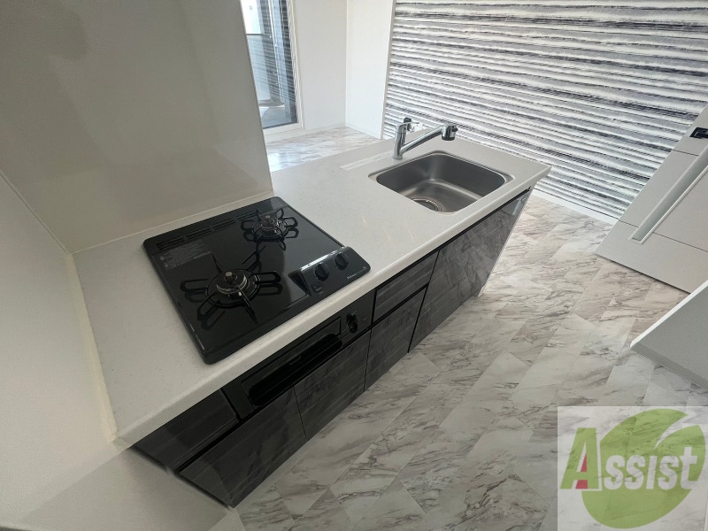 キッチン　キッチンはスペースも広々していて使いやすそうですよ！