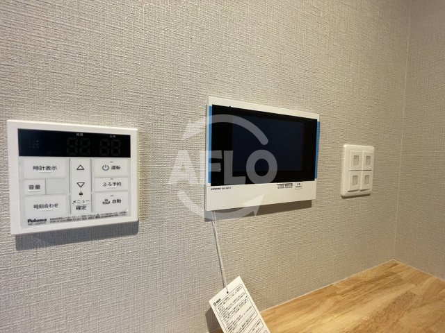 セキュリティ　スプランディット福島WEST　モニター付きインターホン