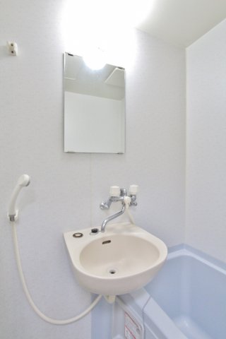 洗面設備　参考写真（同物件別部屋）