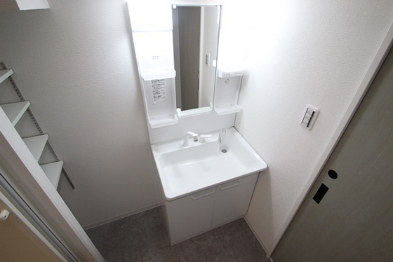 洗面設備　※他号室の写真です