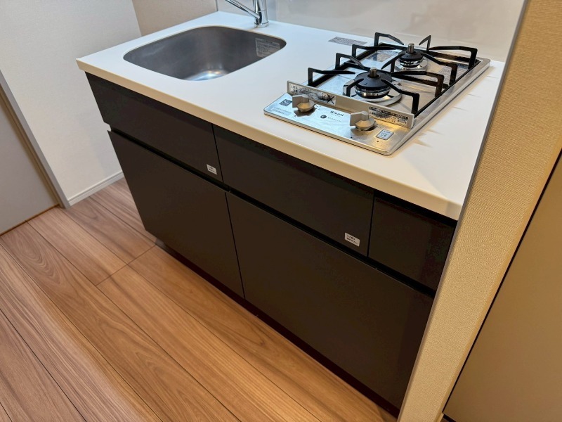 キッチン　自炊をされる方に嬉しい2口コンロ♪