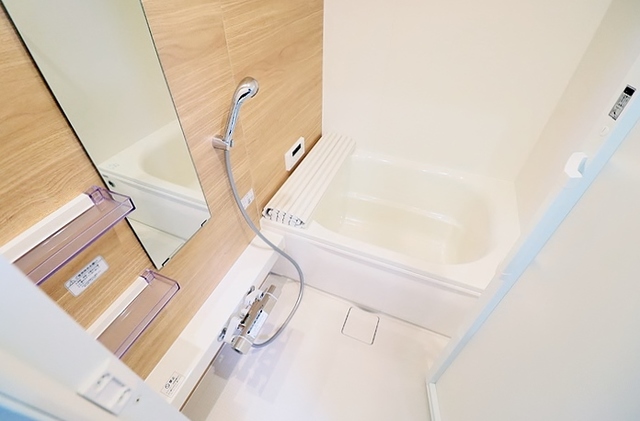 バス・シャワールーム　１０１号室の写真です。