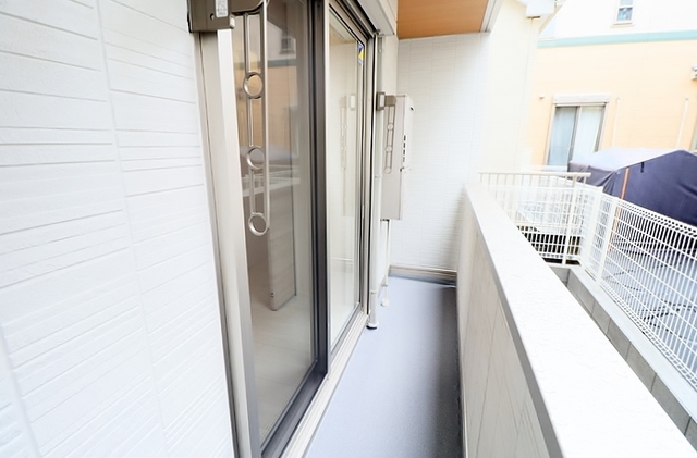 バルコニー　１０１号室の写真です。