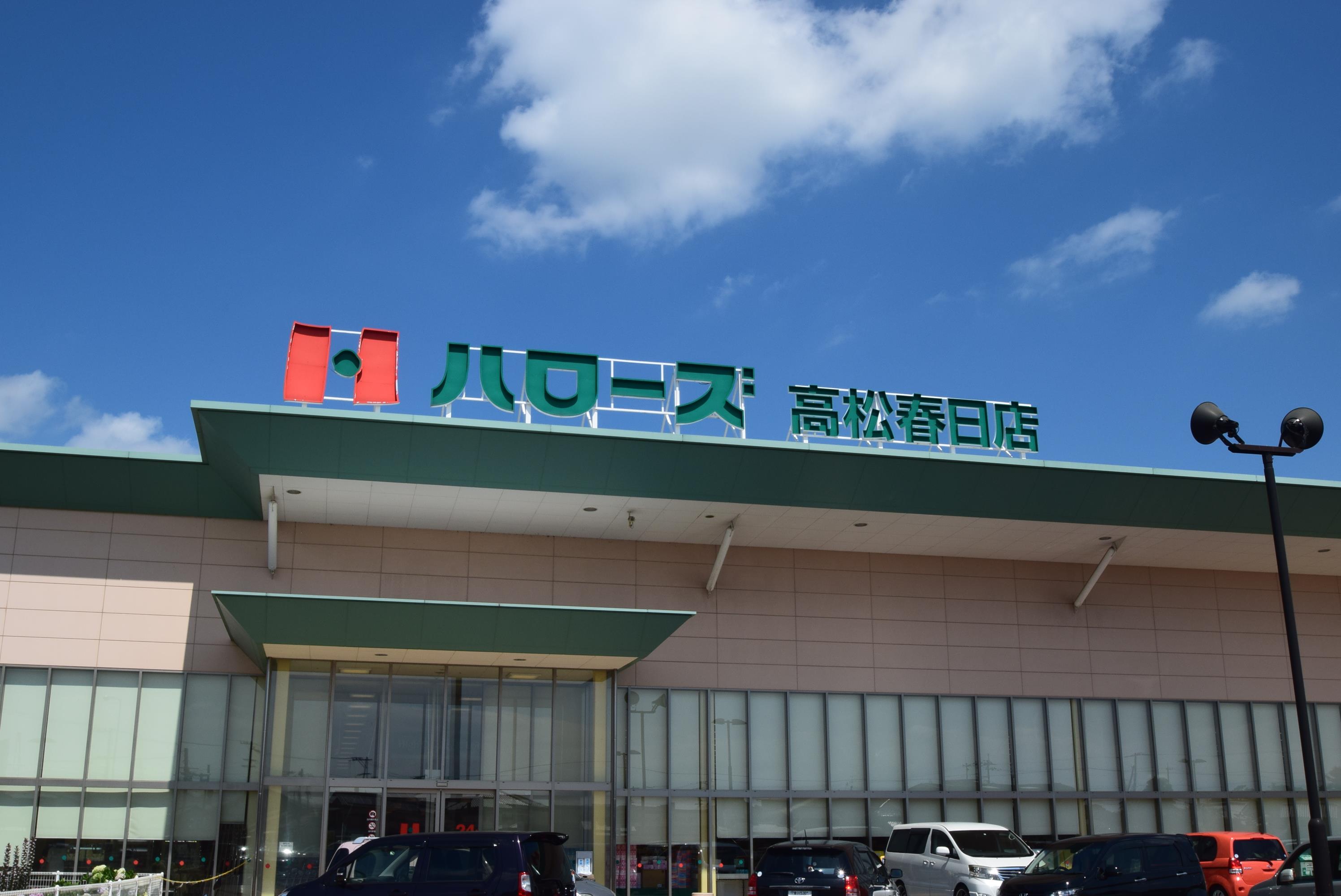 スーパー　ハローズ高松春日店（スーパー）まで877m
