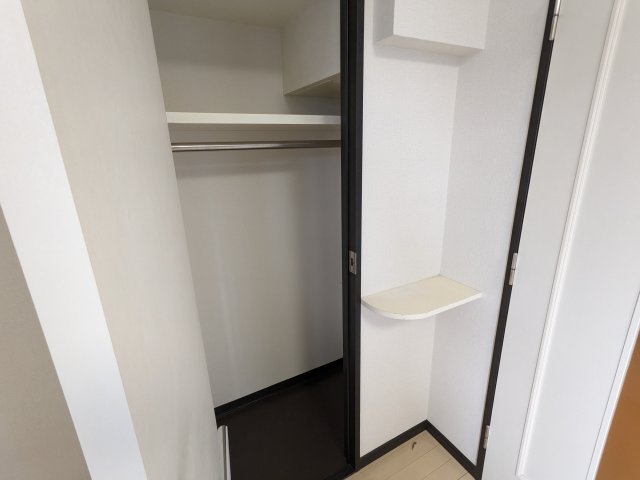 収納　たっぷりとした収納スペースです