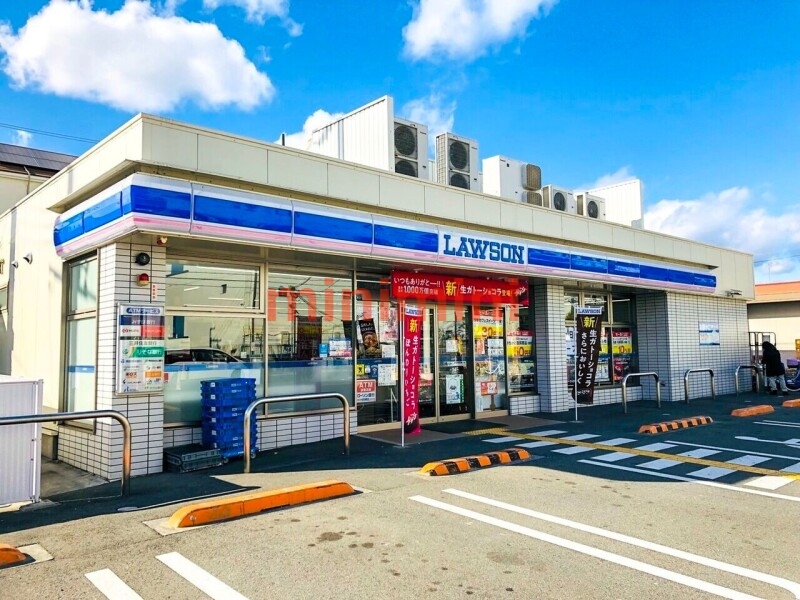 コンビニ　ローソン茨木太田二丁目店（コンビニ）まで465m
