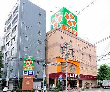スーパー　ライフ神田和泉町店（スーパー）まで414m