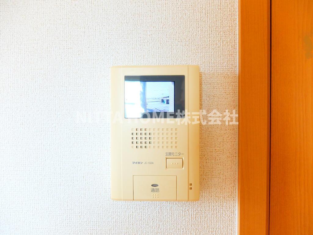 セキュリティ　ＴＶインターホンも設置済み◎