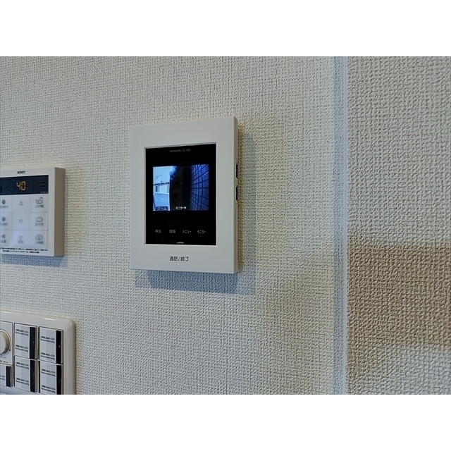 セキュリティ　来客はモニターで確認できるＴＶドアホン