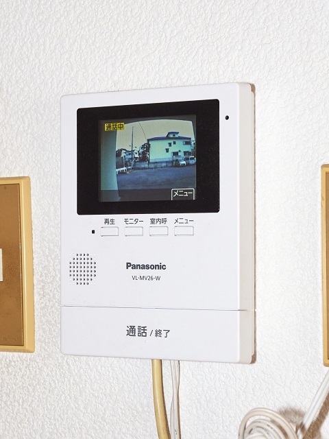 セキュリティ　カラーモニター付インターホン