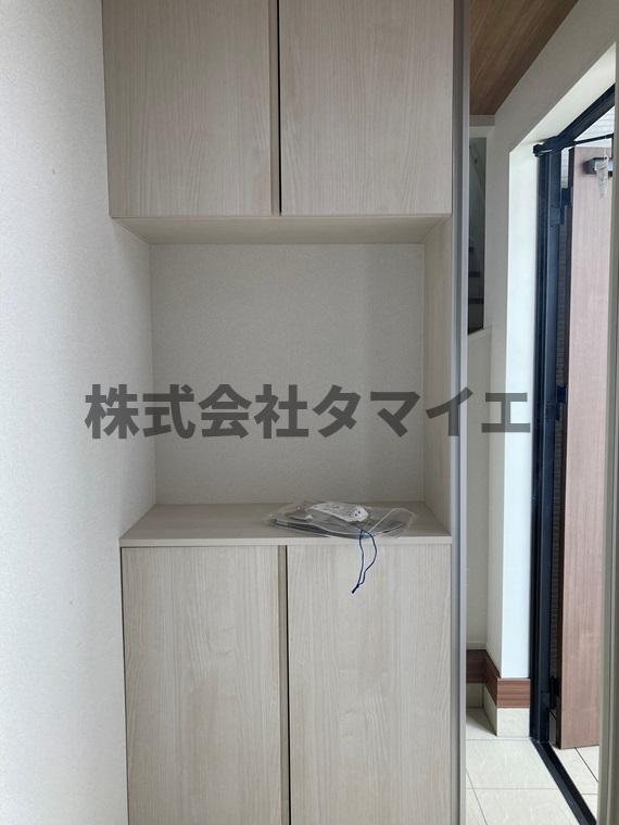収納　収納があります