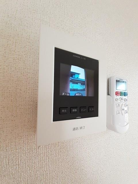 セキュリティ　モニター付きインターホン