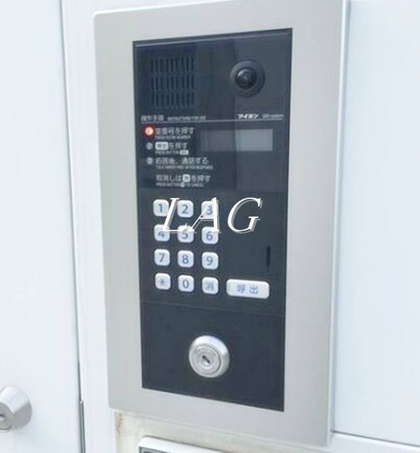 セキュリティ　オートロックです。